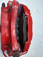♦️12-20 TESLA MODEL S REAR LEFT SIDE BRAKE CALIPER BREMBO RED OEM,  6006434-01-C