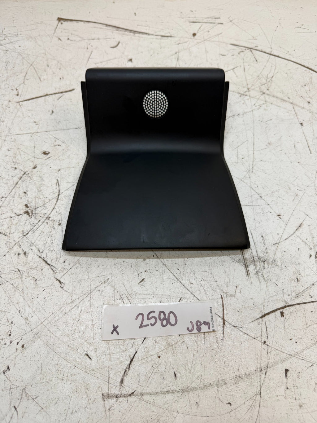 2012-20 TESLA MODEL X CENTER CONSOLE FORWARD TRIM COVER PANEL 1060876-00-A