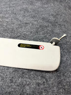 2020 - 2024 TESLA MODEL Y FRONT LEFT SIDE SUNVISOR SUN VISOR OEM, 1490405-01-B