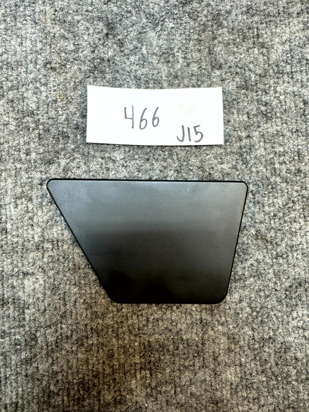 2017-2023 TESLA MODEL 3 RIGHT SIDE APPLIQUE DASH COVER OEM, 1100088-00-D