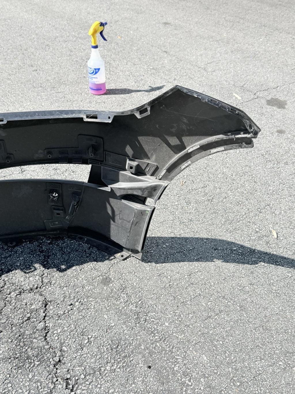 2022-2025 Tesla Model X Front Bumper Cover OEM Sensor Type Black