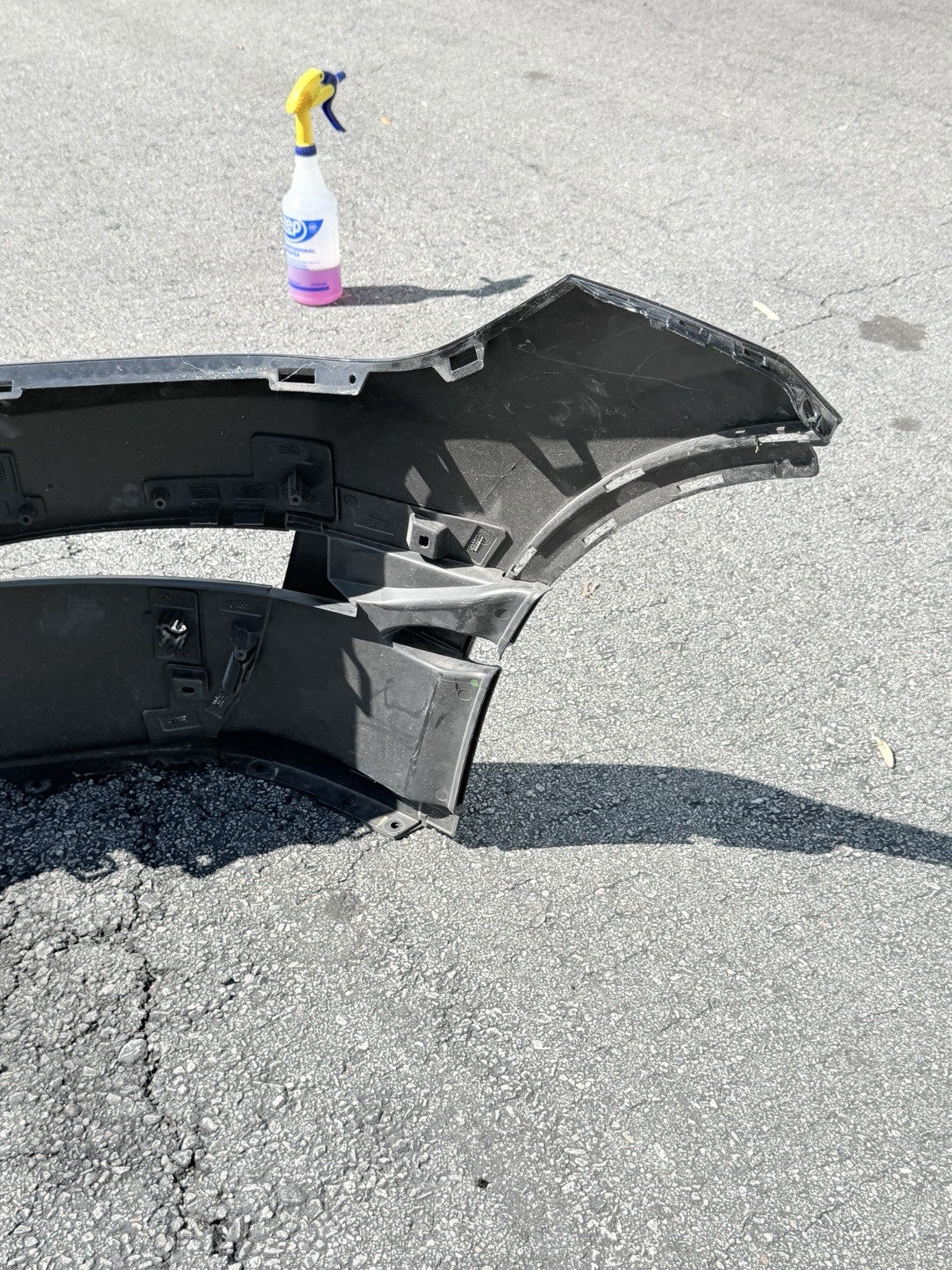 2022-2025 Tesla Model X Front Bumper Cover OEM Sensor Type Black