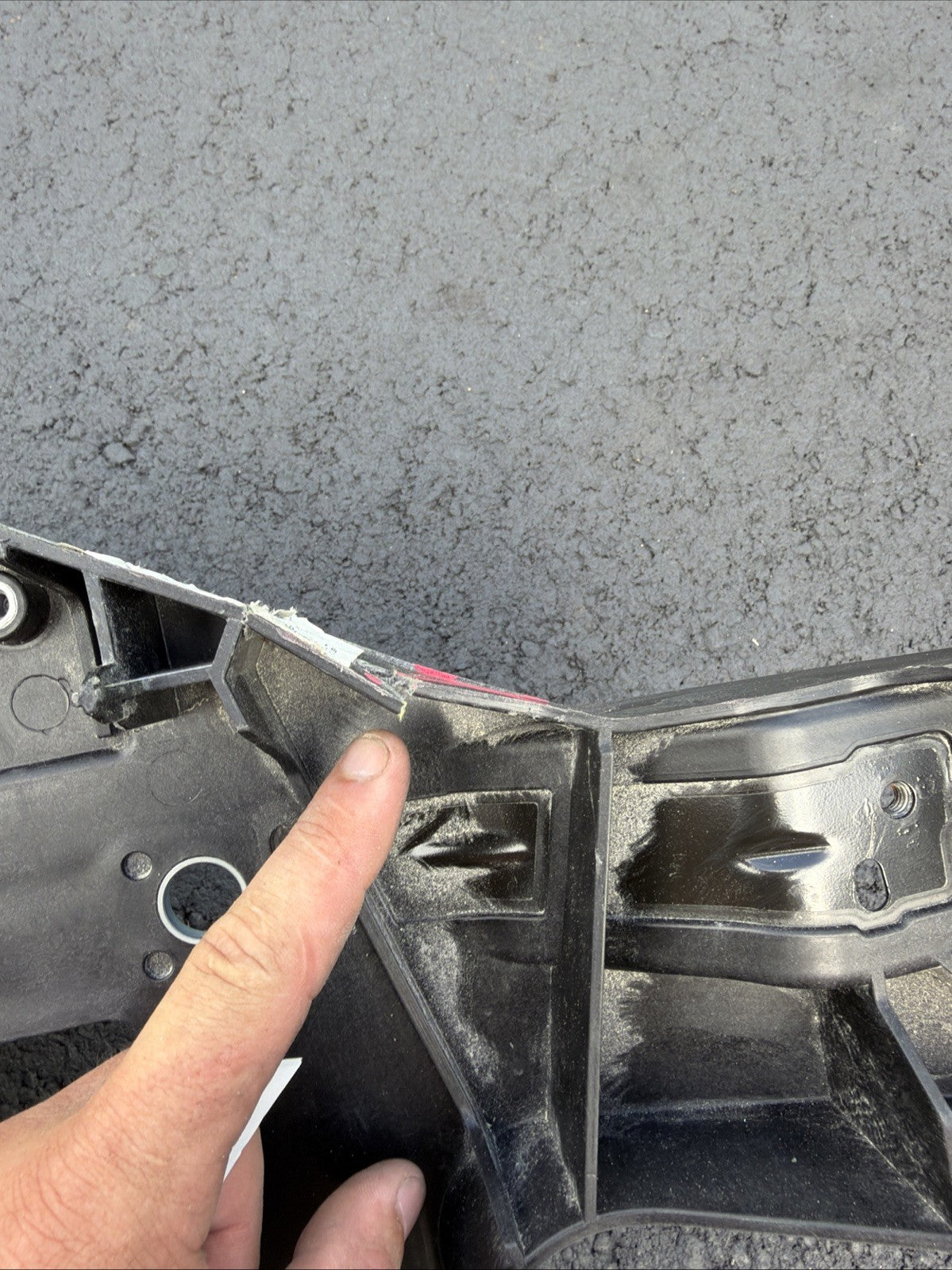 2021-2024 Tesla Model S Front radiator core support OEM 1610659-02-C