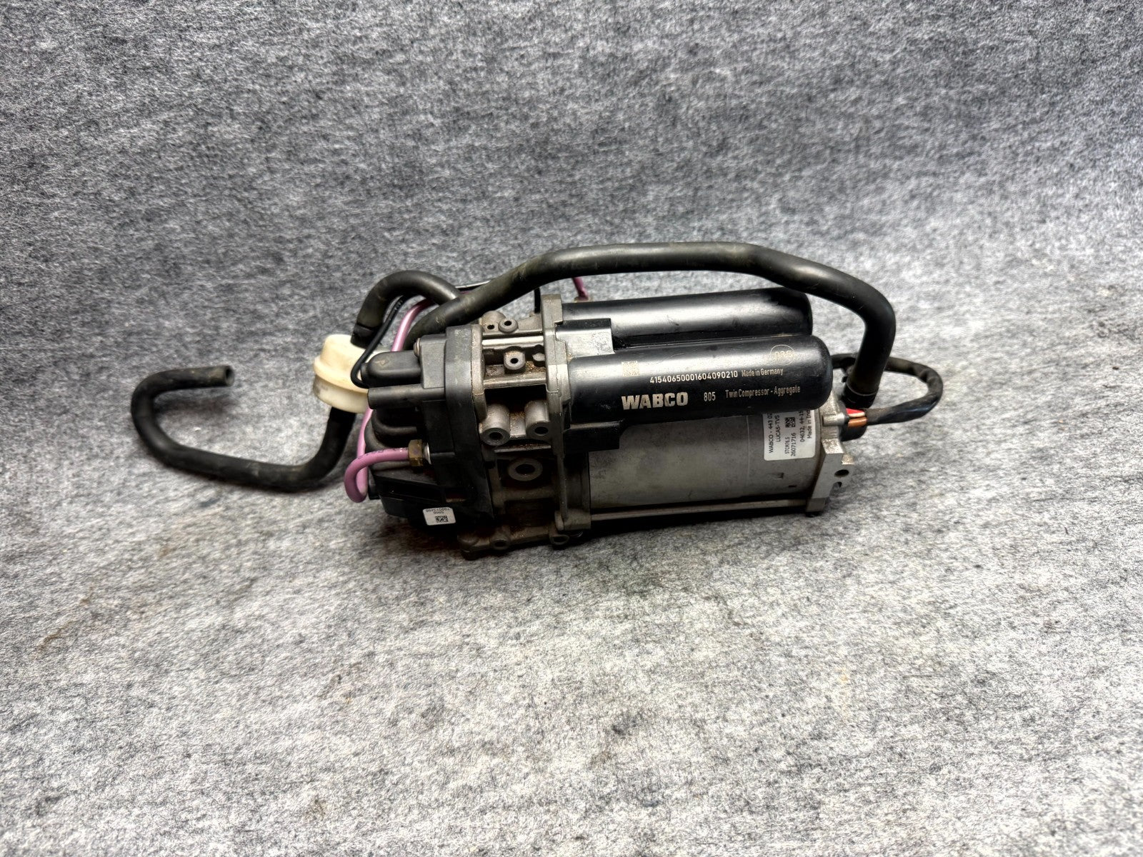 ♦️12-16 TESLA MODEL S AIRMATIC AIR SUSPENSION COMPRESSOR PUMP OEM, 6006403-00-A