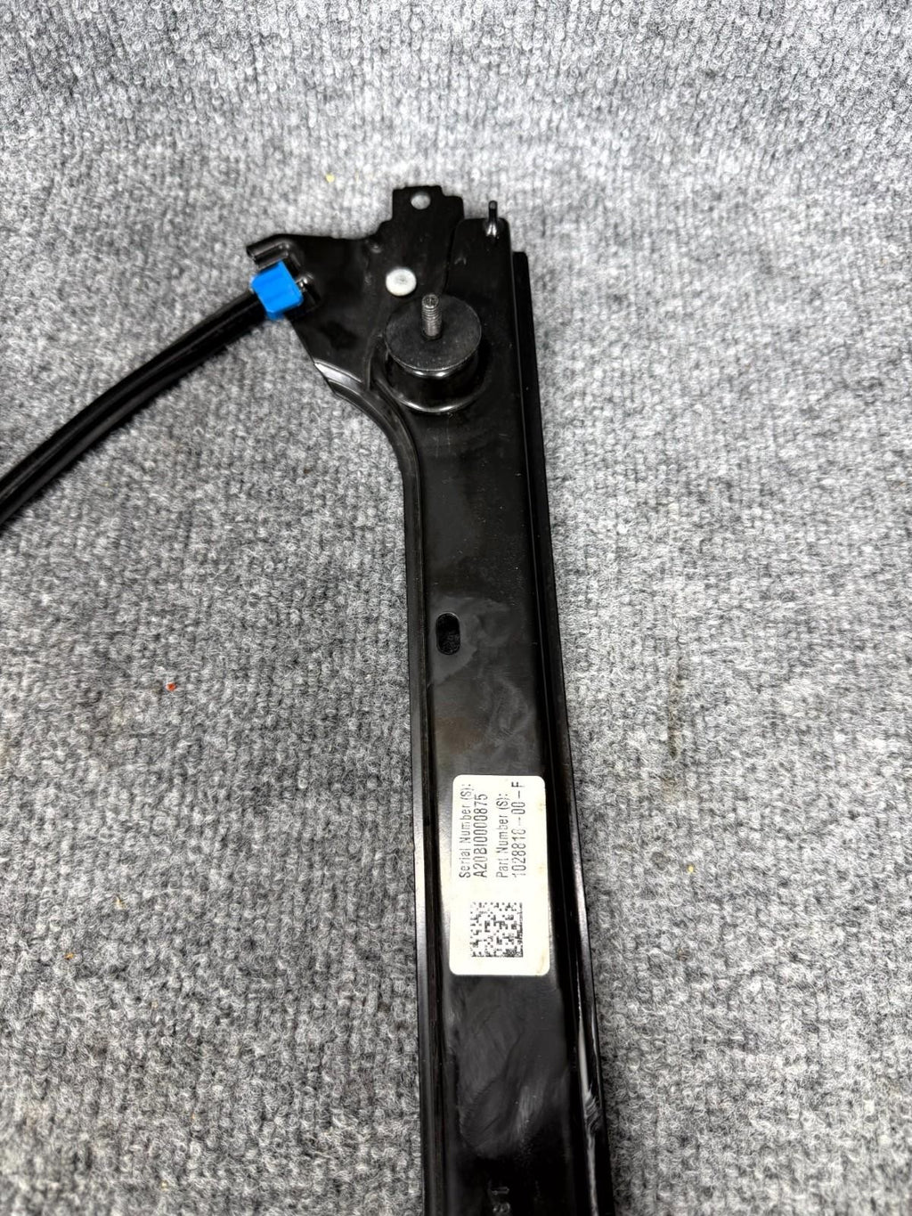 2016-2020 Tesla Model X Front Left Side Window Motor Regulator OEM, 1028818-00-F
