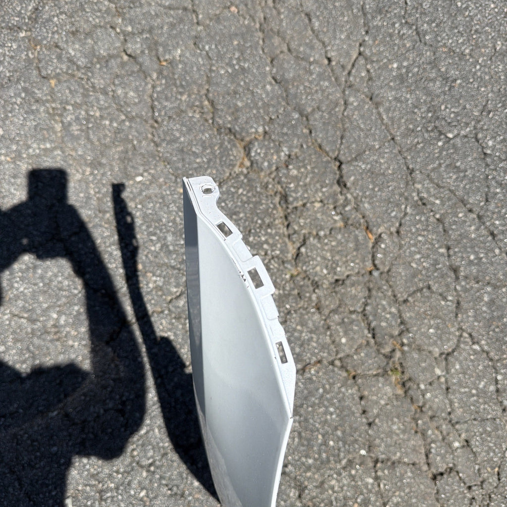 2021-2025 Tesla Model X Front Bumper Cover White WITHOUT Sensor 1588184-S0-B