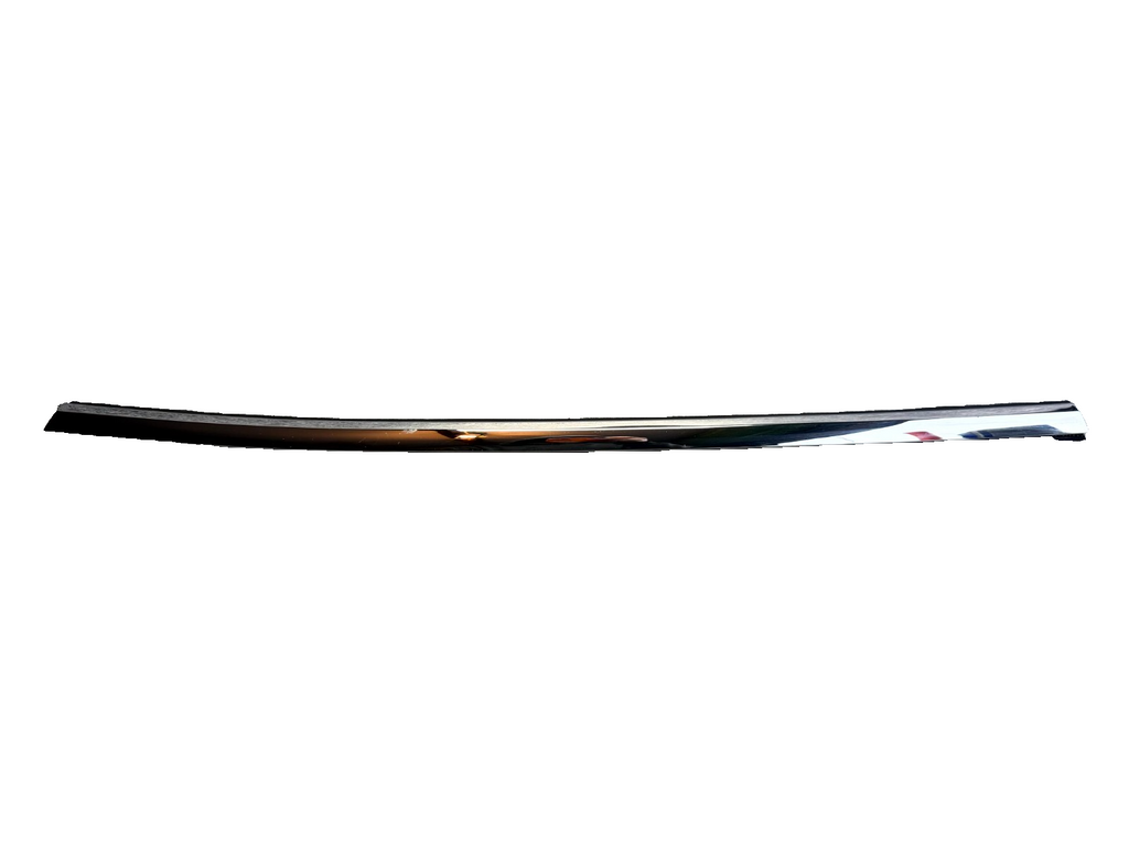 ♦️12-20 TESLA MODEL S REAR RIGHT SIDE DOOR CHROME BELT MOLDING OEM, 1038395-80-A