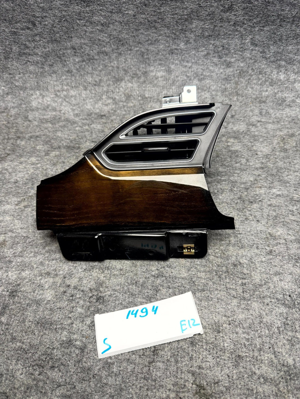 ♦️2012 - 2020 TESLA MODEL S FRONT LEFT DASHBOARD AIR VENT TRIM OEM, 1007834-00-C