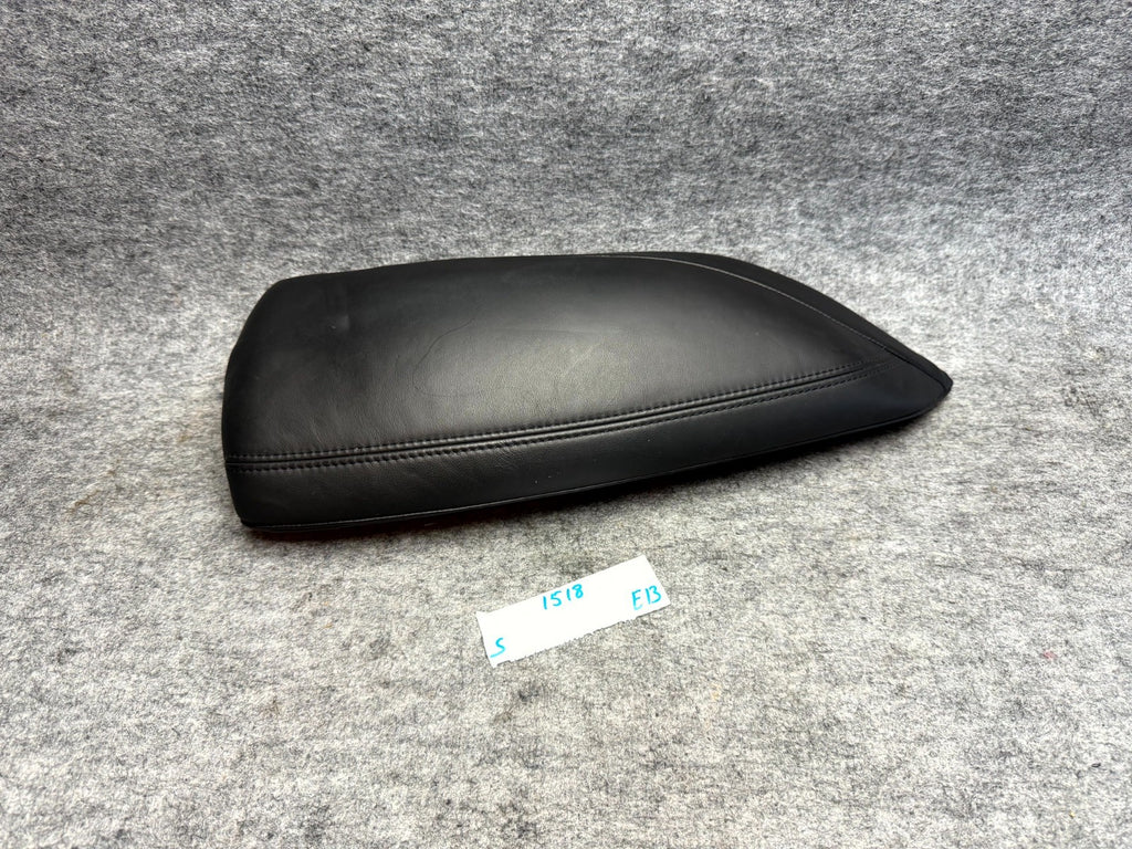 ♦️12-20 TESLA MODEL S LEFT 2ND ROW SEAT BOLSTER CUSHION COVER OEM, 1006402-04-A