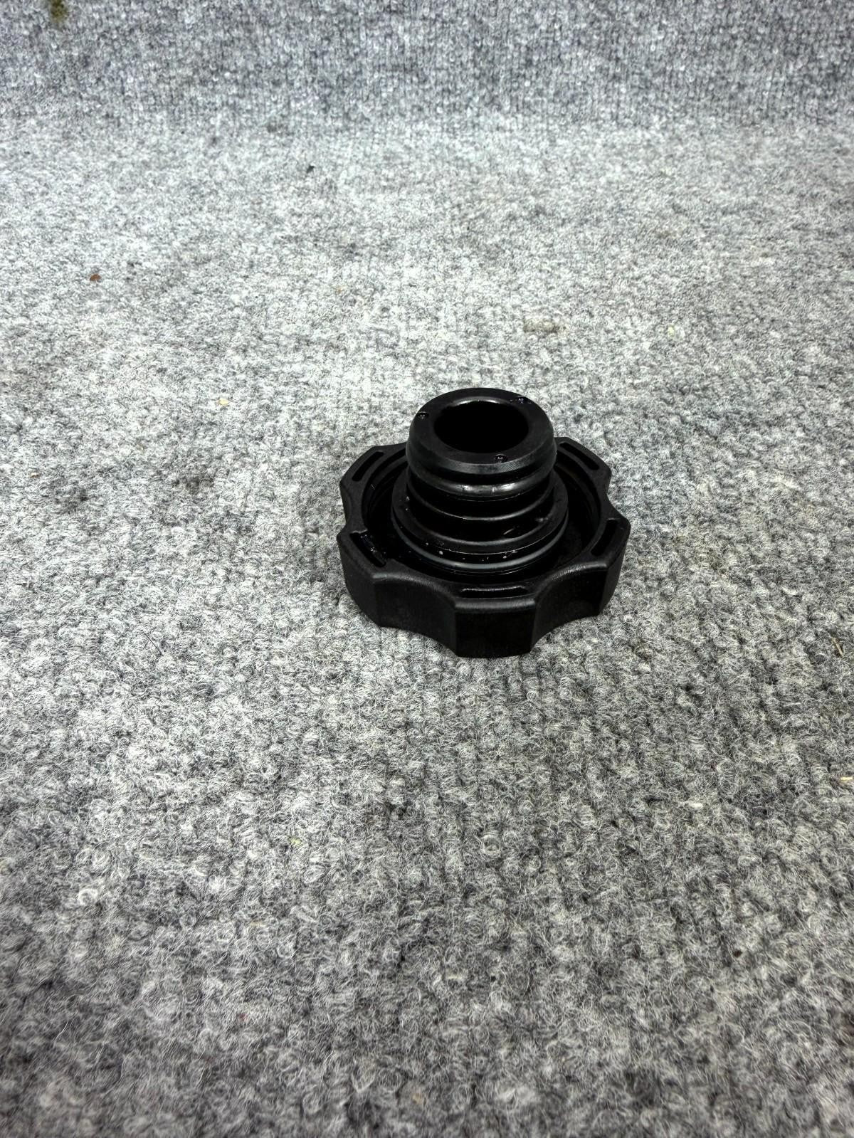 12-20 Tesla Model X S Coolant Reservoir Bottle Tank Cap Cover OEM, 6007612-00-A