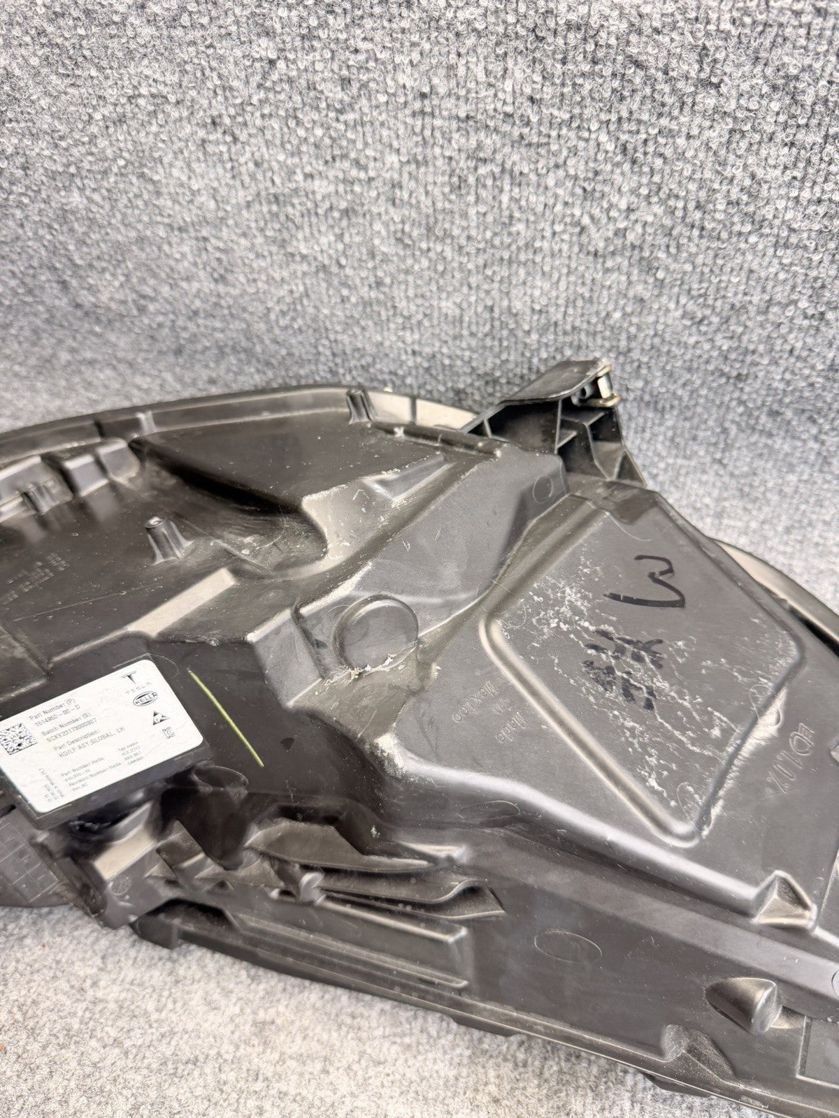 2020 - 2024 TESLA MODEL Y FRONT LEFT HEADLIGHT LED LIGHT LAMP OEM 151495200D