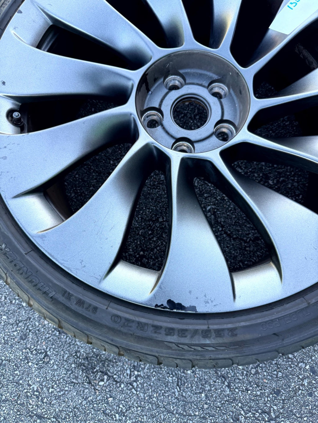 ♦️2017 – 2023 TESLA MODEL 3 ALUMINUM REPLACEMENT WHEEL OEM, 1044224 00 B