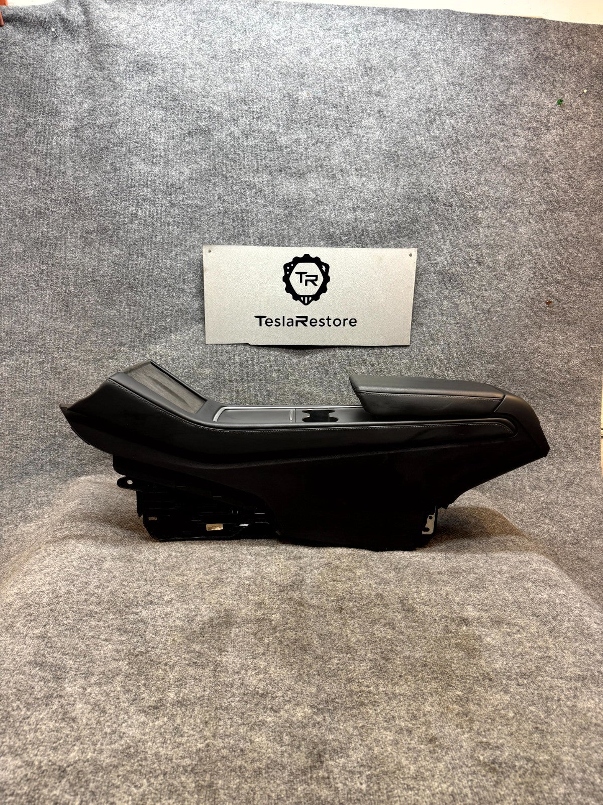 2017-2023 TESLA MODEL 3 FRONT CENTER CONSOLE BASE FRAME PANEL OEM,1755501-70-C