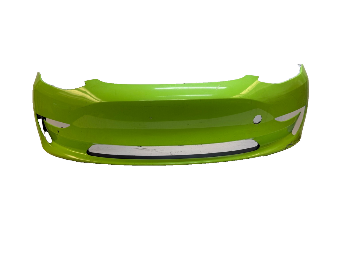 2017-2023 Tesla Model 3 Front Bumper Cover Panel w/ Park Sensor Hole Assembly
