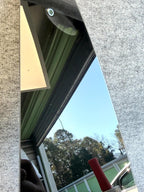 ♦️17-23 TESLA MODEL 3 RIGHT B PILLAR TRIM GLASS APPLIQUE CAMERA OEM, 110044100D