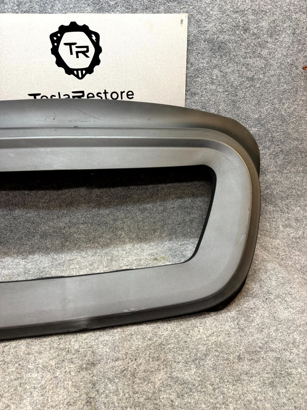 2020-2024 TESLA MODEL Y FRONT TRUNK FRUNK BAFFLE COWL TRIM COVER OEM, 149408800C