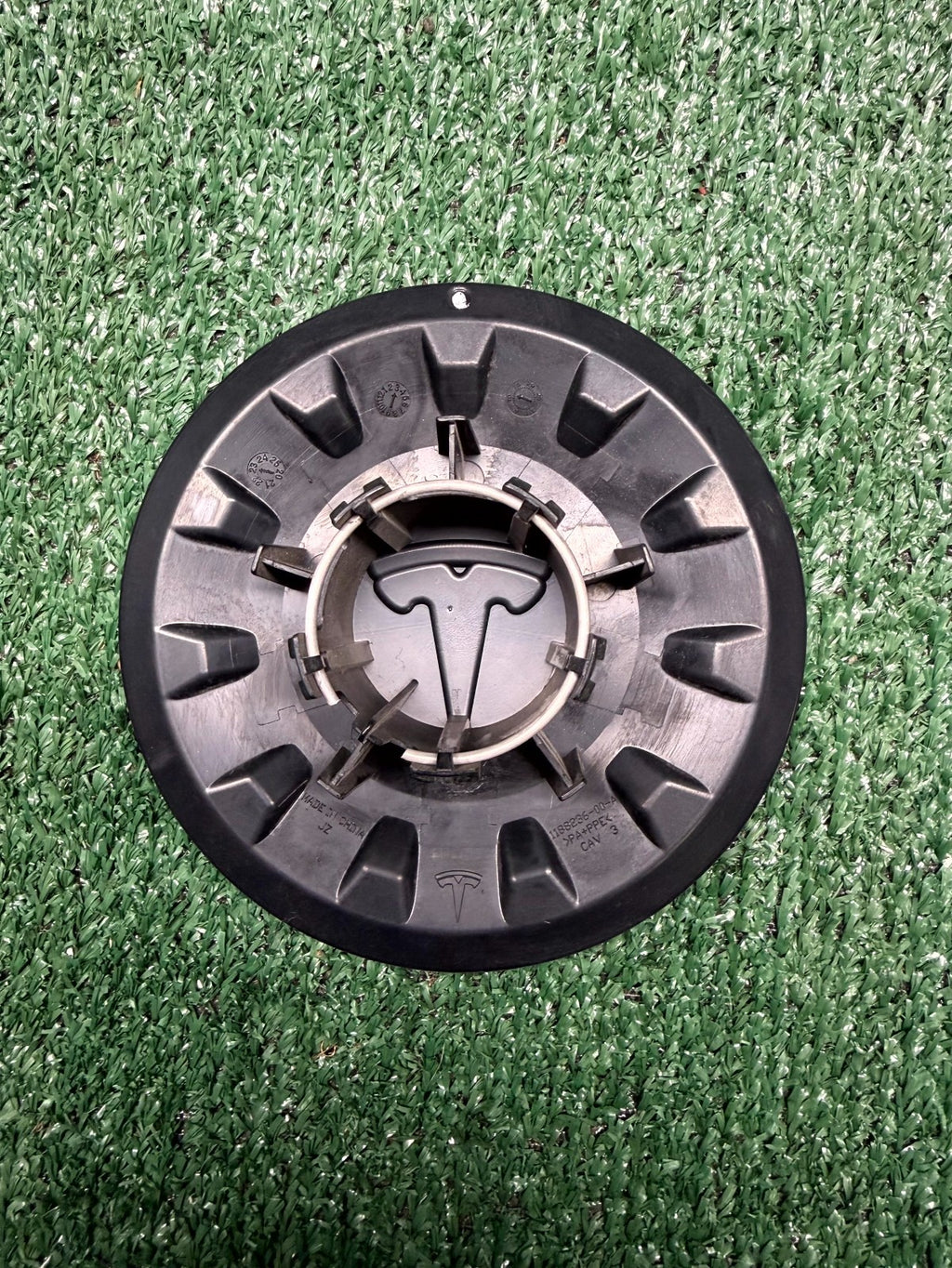 ♦️2017 - 2023 TESLA MODEL 3 UBERTURBINE WHEEL CENTER CAP OEM, 1188236-00-A