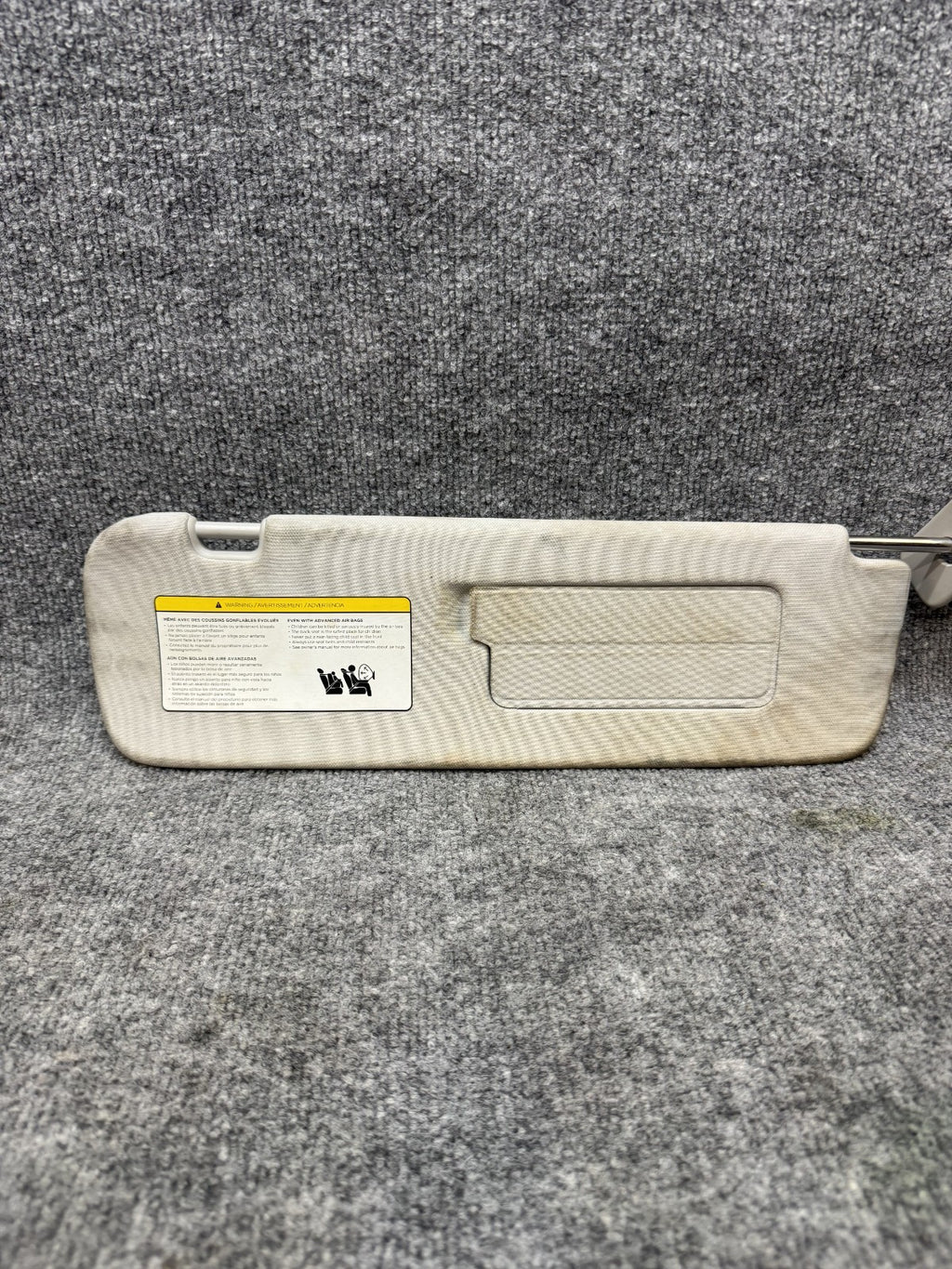 2017 - 2024 TESLA MODEL 3 Y FRONT RIGHT SIDE SUNVISOR SUN VISOR OEM 1490406-01-B