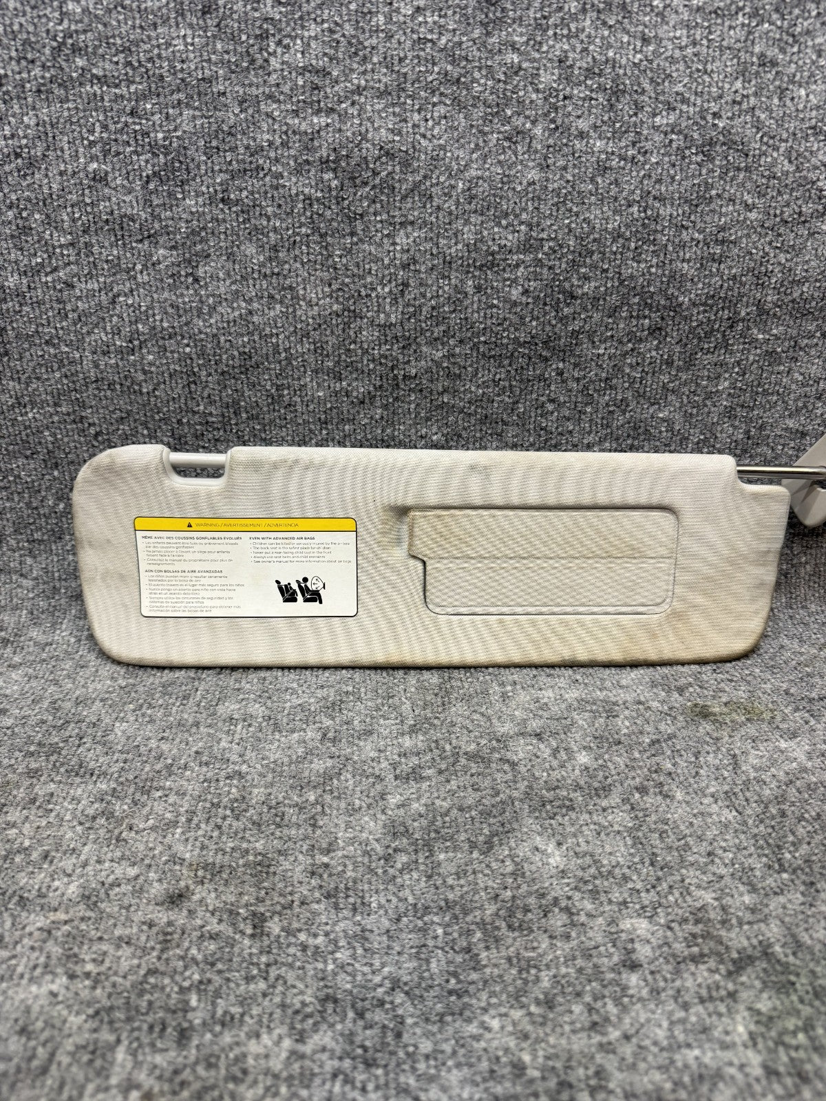 2017 - 2024 TESLA MODEL 3 Y FRONT RIGHT SIDE SUNVISOR SUN VISOR OEM 1490406-01-B