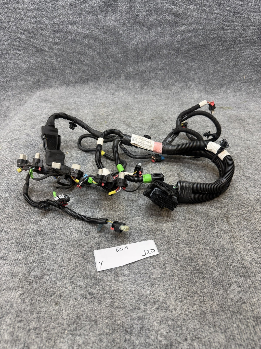 2020-2024 TESLA MODEL Y SUPERMANIFOLD WIRING HARNESS HEAT PUMP OEM, 2068767-00-C