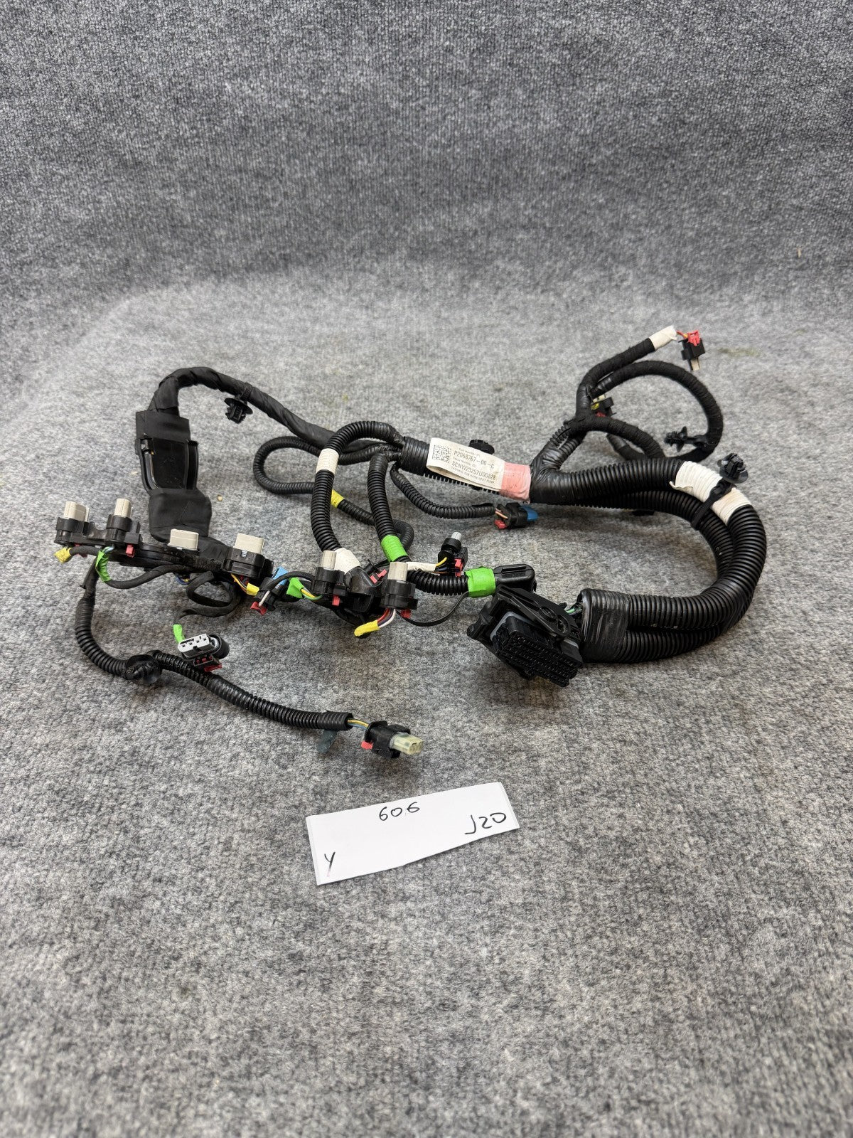 2020-2024 TESLA MODEL Y SUPERMANIFOLD WIRING HARNESS HEAT PUMP OEM, 2068767-00-C