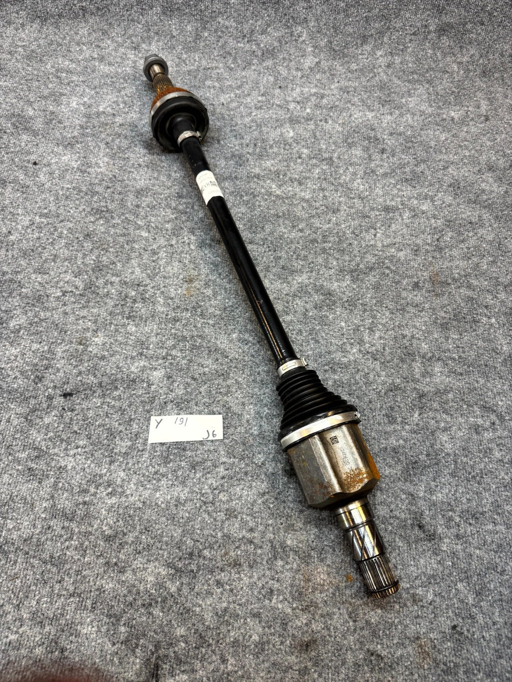 2020-2024 TESLA MODEL Y REAR LEFT / RIGHT AXLE SHAFT HALFSHAFT OEM, 1188165-00-A