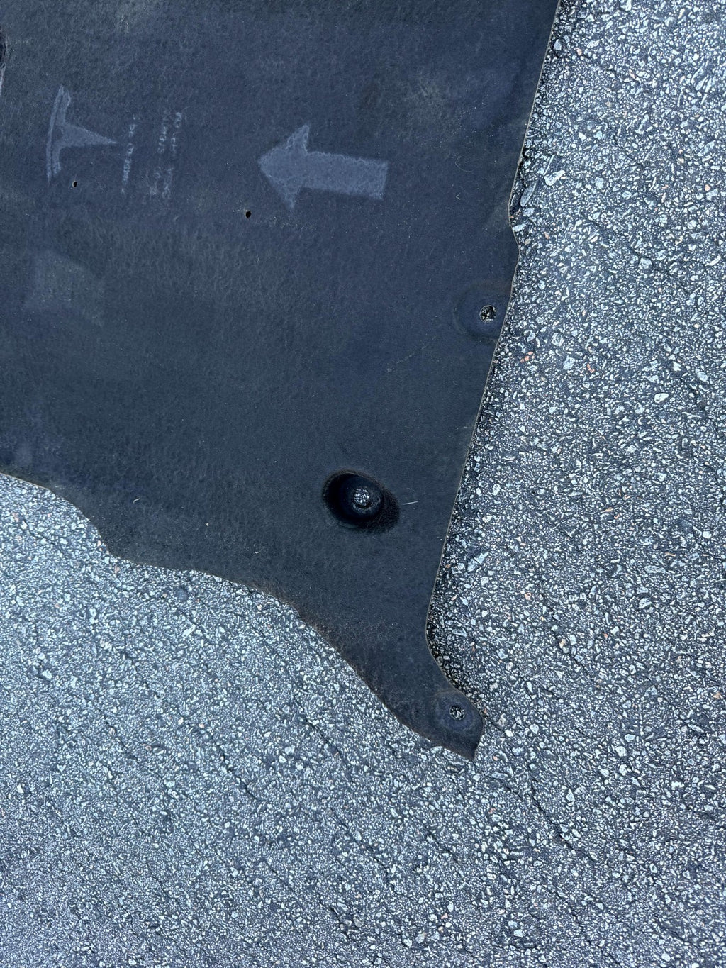 ♦️17 - 23 TESLA MODEL 3 FRONT LOWER ENGINE SPLASH SHIELD COVER OEM, 1104312-00-B