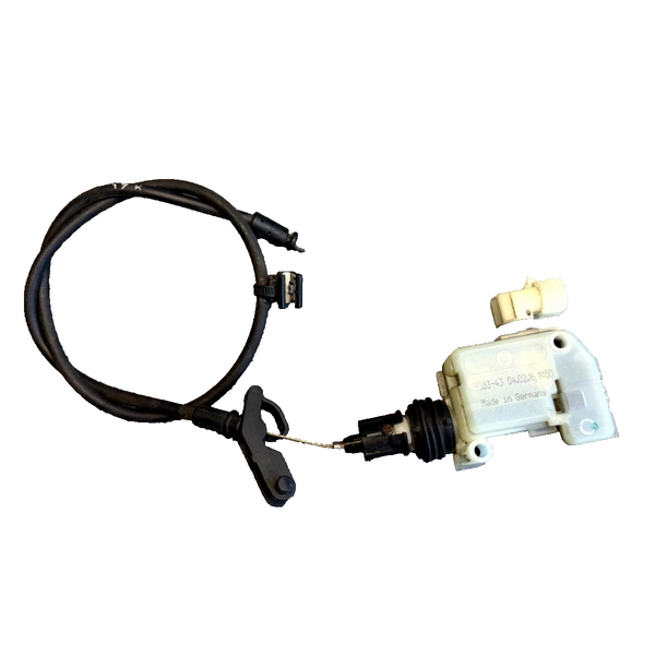 2012 – 2016 TESLA MODEL S HOOD LOCK LATCH RELEASE W/ CABLE OEM, 1034876-00-C