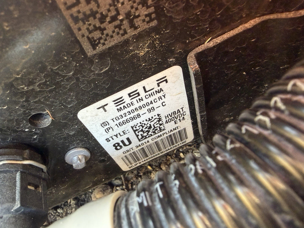♦️2022 2023 Tesla Model 3 Standard Range RWD High Voltage Battery Pack  OEM