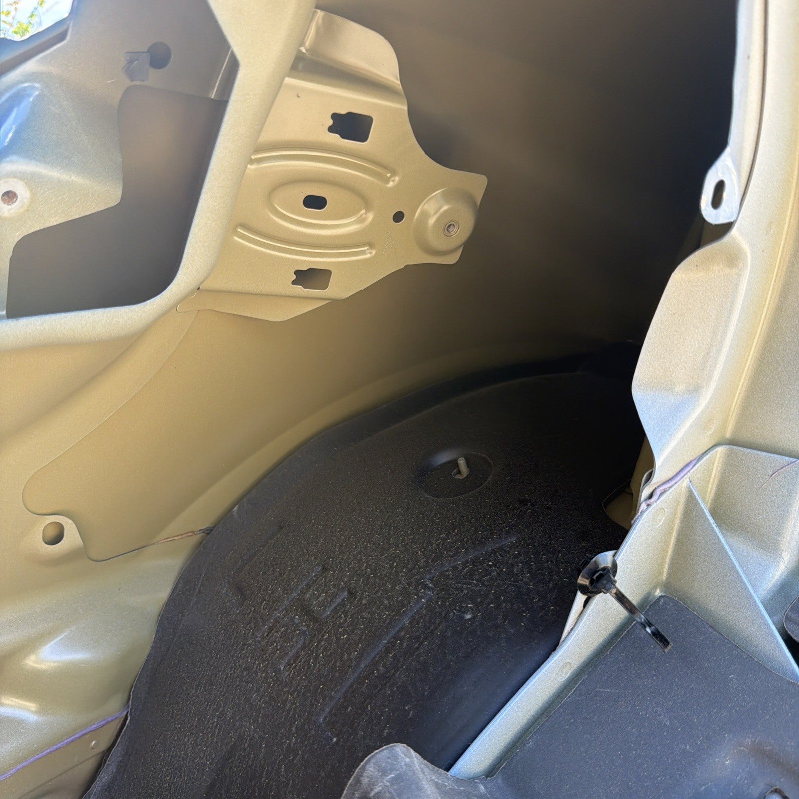 2020-2024 Tesla Model Y Rear Left Quarter Panel Structural Cutout LH BLUE
