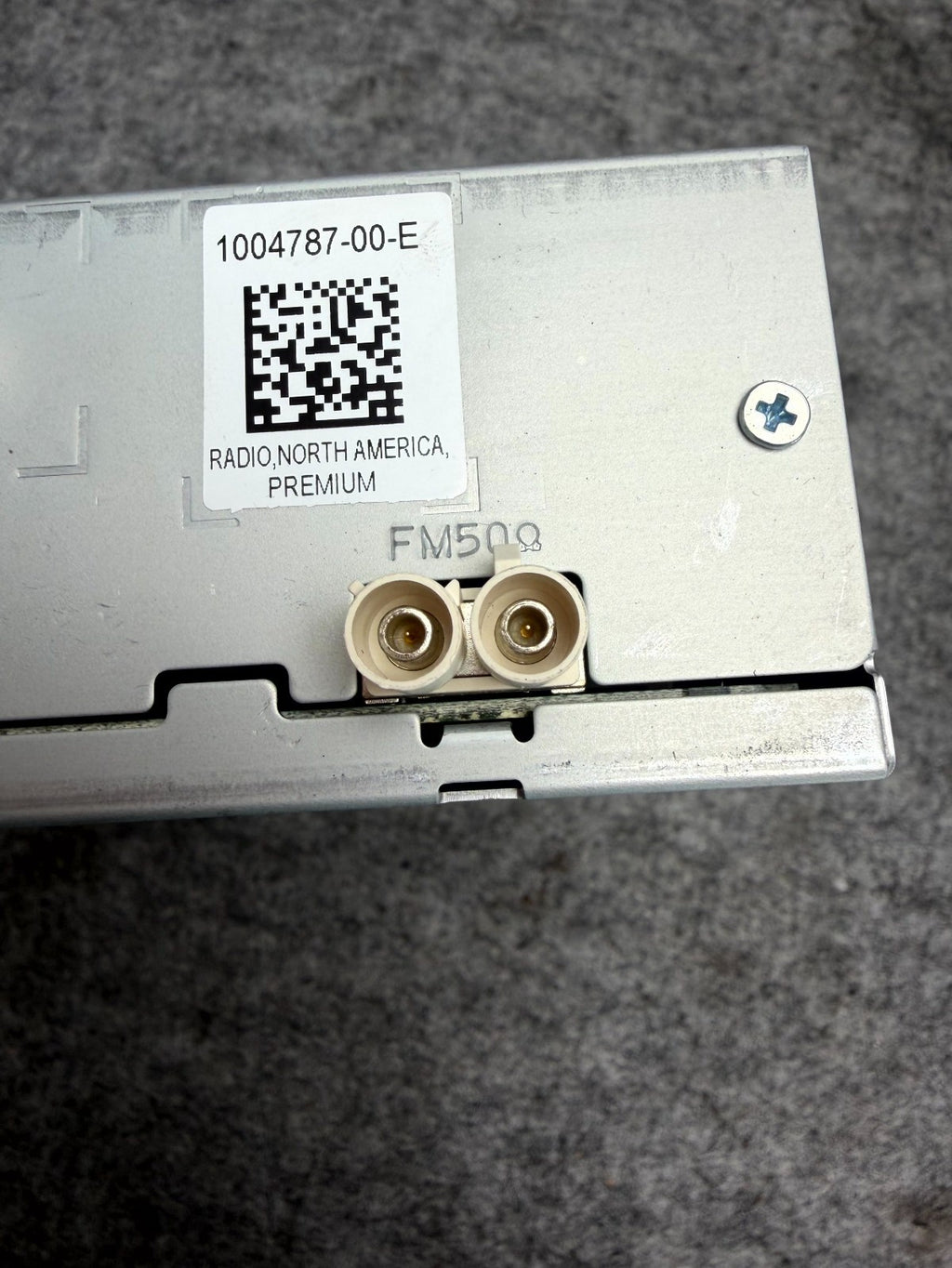 ♦️12–20 TESLA MODEL S SATELLITE RADIO RECEIVER TUNER MODULE UNIT OEM, 100478700E