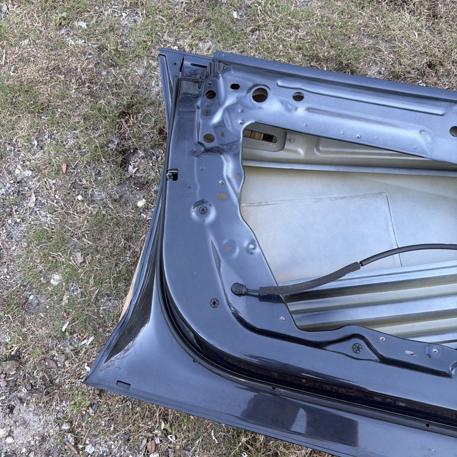 2020-2024 Tesla Model Y Front Driver Side Door Shell Panel Left LH Gray PMNG