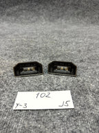 17 - 24 TESLA MODEL 3 Y REAR LEFT OR RIGHT LICENSE PLATE LIGHT OEM, 1713282-00-A