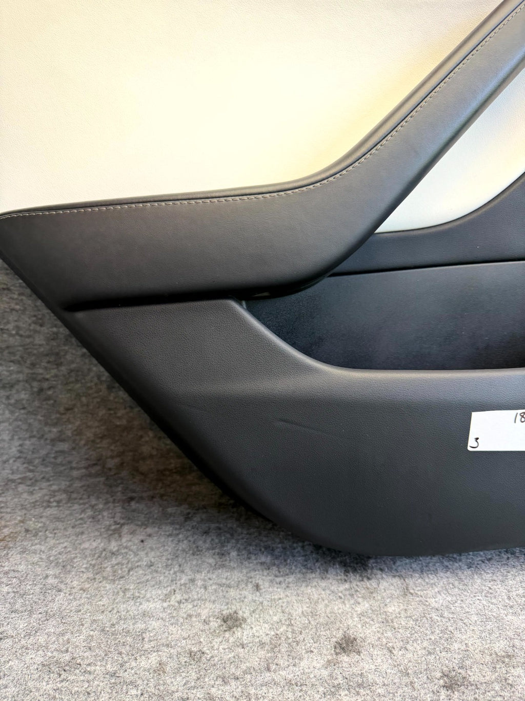 ♦️2017 - 2023 TESLA MODEL 3 REAR LEFT SIDE DOOR PANEL TRIM OEM, 1090413-01-M