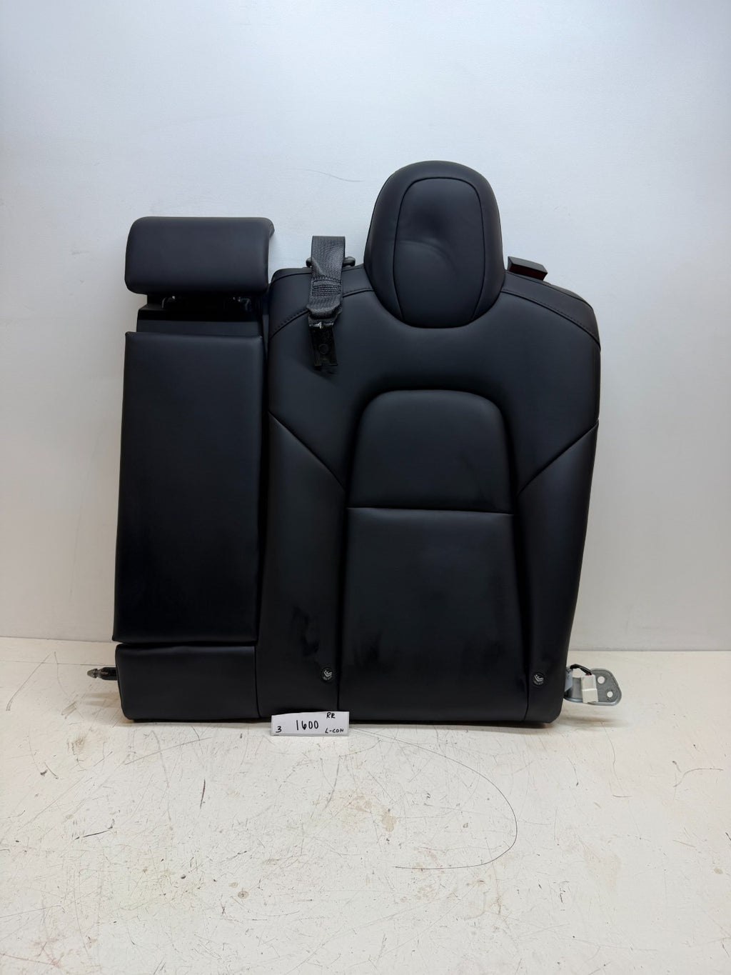 2017-2022 TESLA MODEL 3 REAR LEFT DRIVER UPPER SEAT CUSHION BLACK