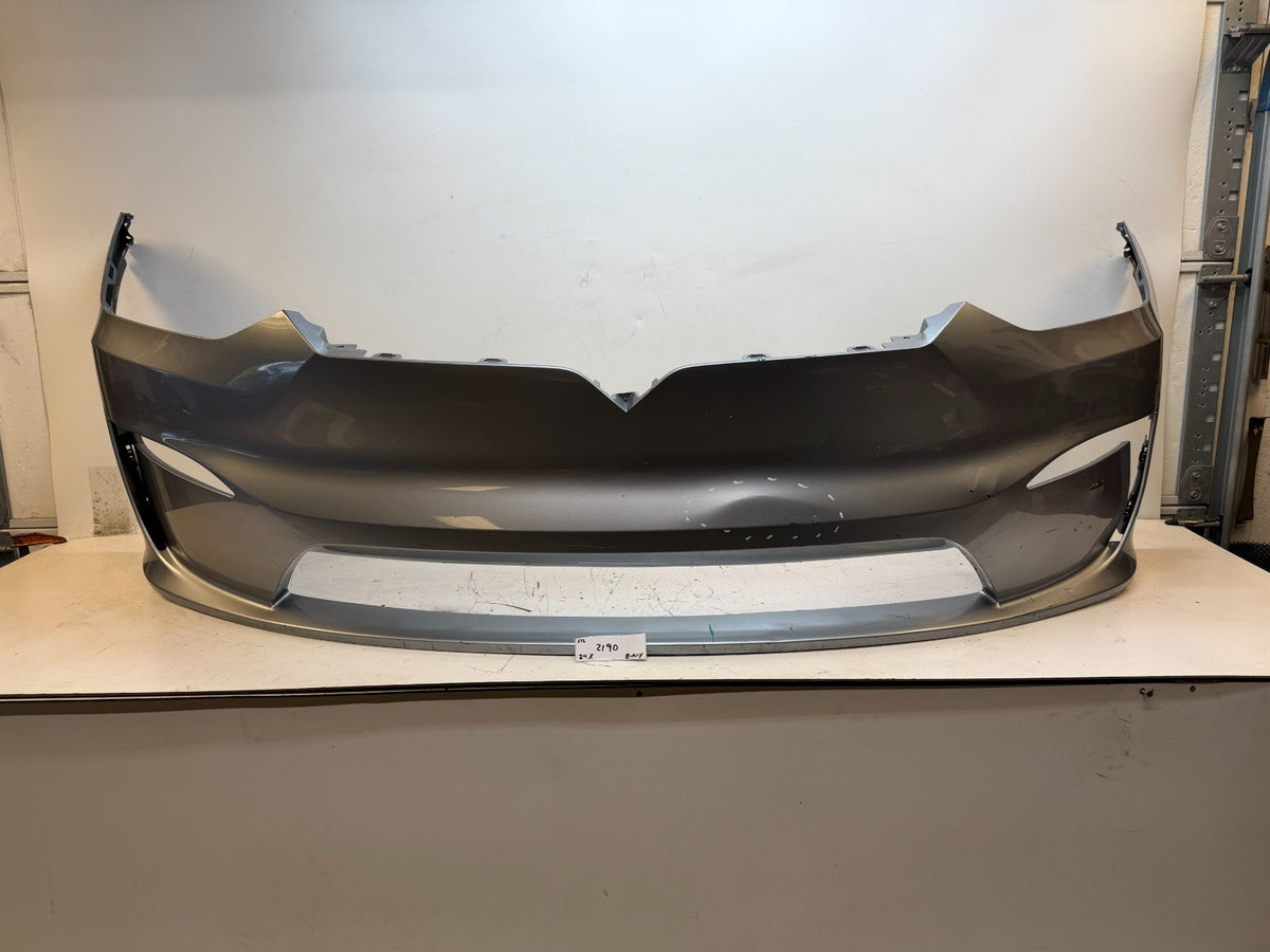 2021 - 2024 TESLA MODEL X FRONT BUMPER COVER PANEL OEM 1588187-00-C