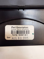 12-20 Tesla Model S Speedometer Instrument Cluster Bezel Trim Panel 1033041-00-C