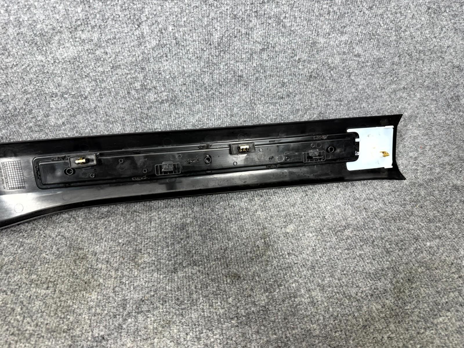 2016-2020 Tesla Model X Front Right Door Sill Cover Trim Panel OEM, 1496490-00-A