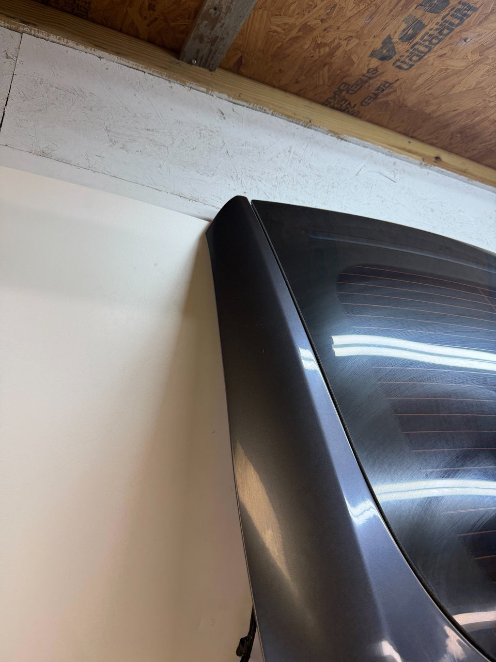 2016-2020 Tesla  Model S Liftgate Trunk Lid Tailgate Hatch Shell Black w/ Glass