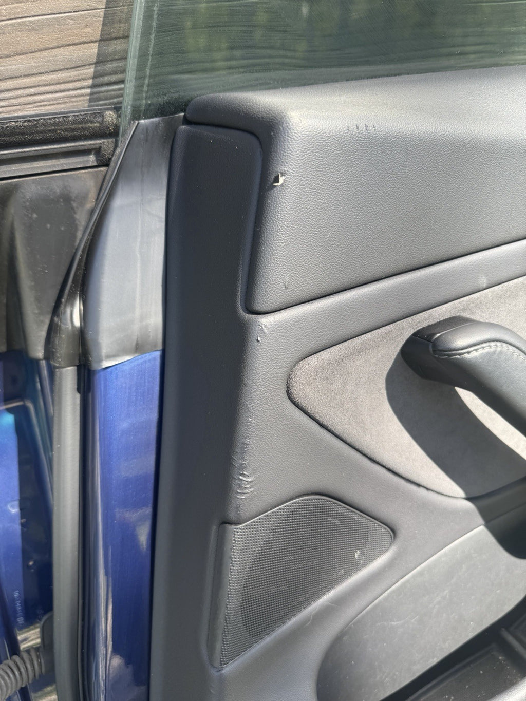 2018-2023 Tesla Model 3 Rear Passenger Side Door Shell Panel Right RH BLUE