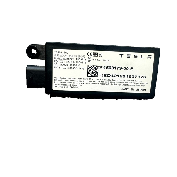 2020-2024 TESLA MODEL Y BLUETOOTH ANTENNA CONTROL MODULE UNIT OEM, 1508179-00-E