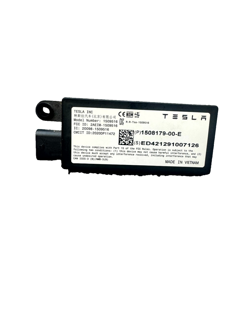 2020-2024 TESLA MODEL Y BLUETOOTH ANTENNA CONTROL MODULE UNIT OEM, 1508179-00-E