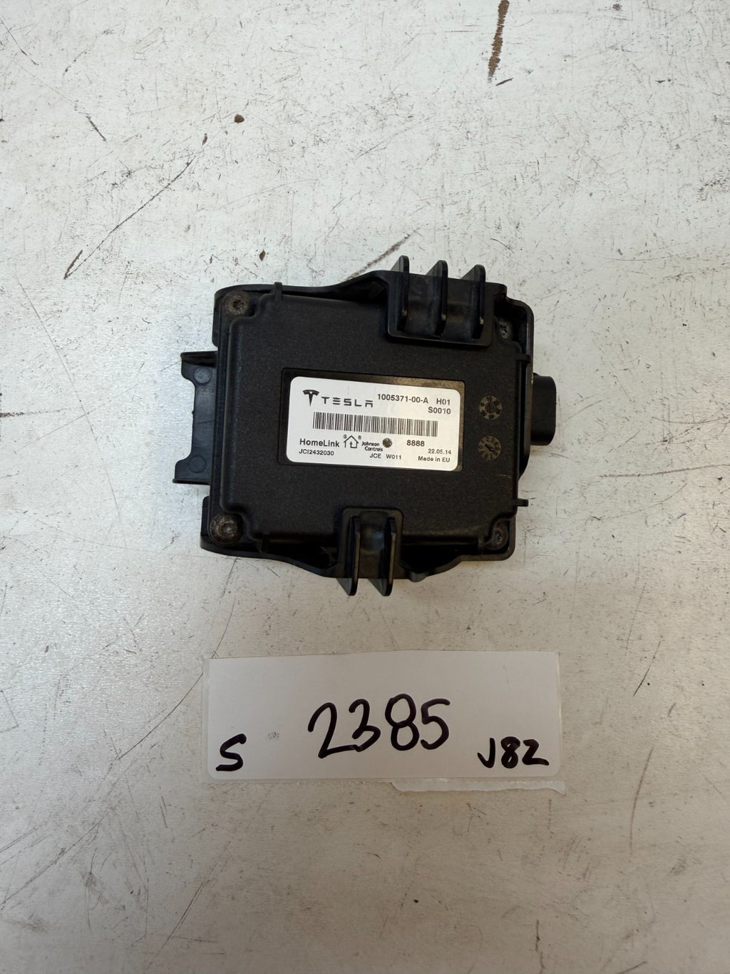 2012-2020 Tesla Model S Homelink Door Opener Control Module OEM 1005371-00-A