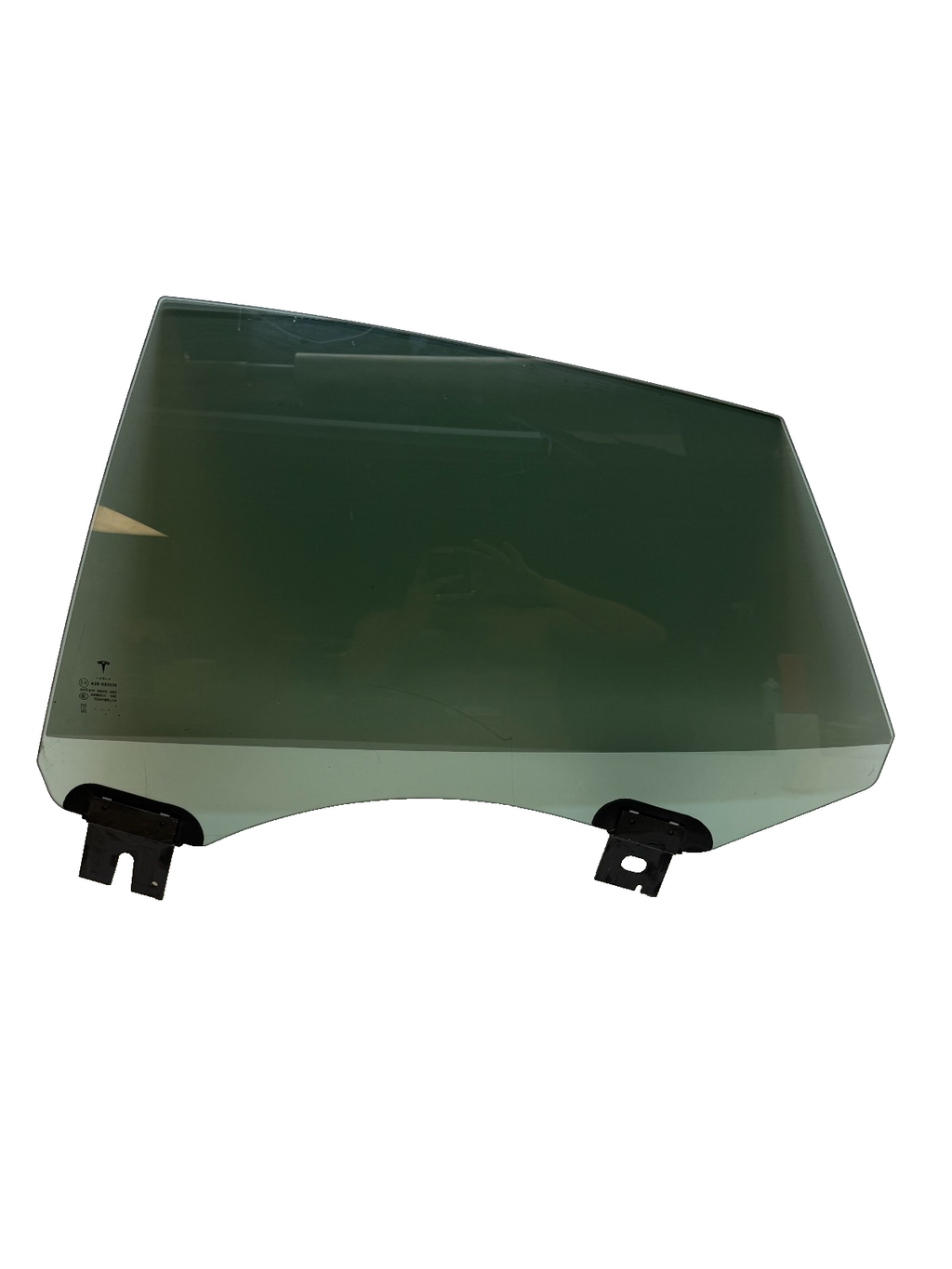 12-20 Tesla Model S Rear Left Driver Side Door Window Glass 43R-001074