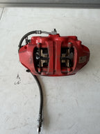 ♦️2017 - 2023 TESLA MODEL 3 FRONT LEFT SIDE BRAKE CALLIPER RED OEM, 1044641-00-F