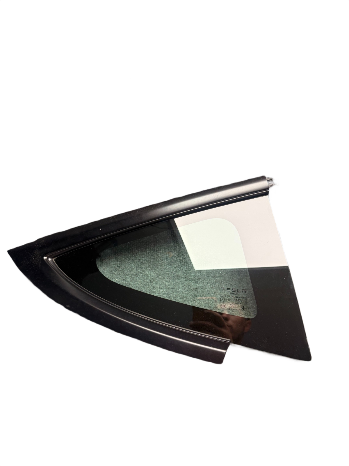 2024-2026 Tesla Model 3 Rear Quarter Fixed Window Glass Right Side 43R-011570