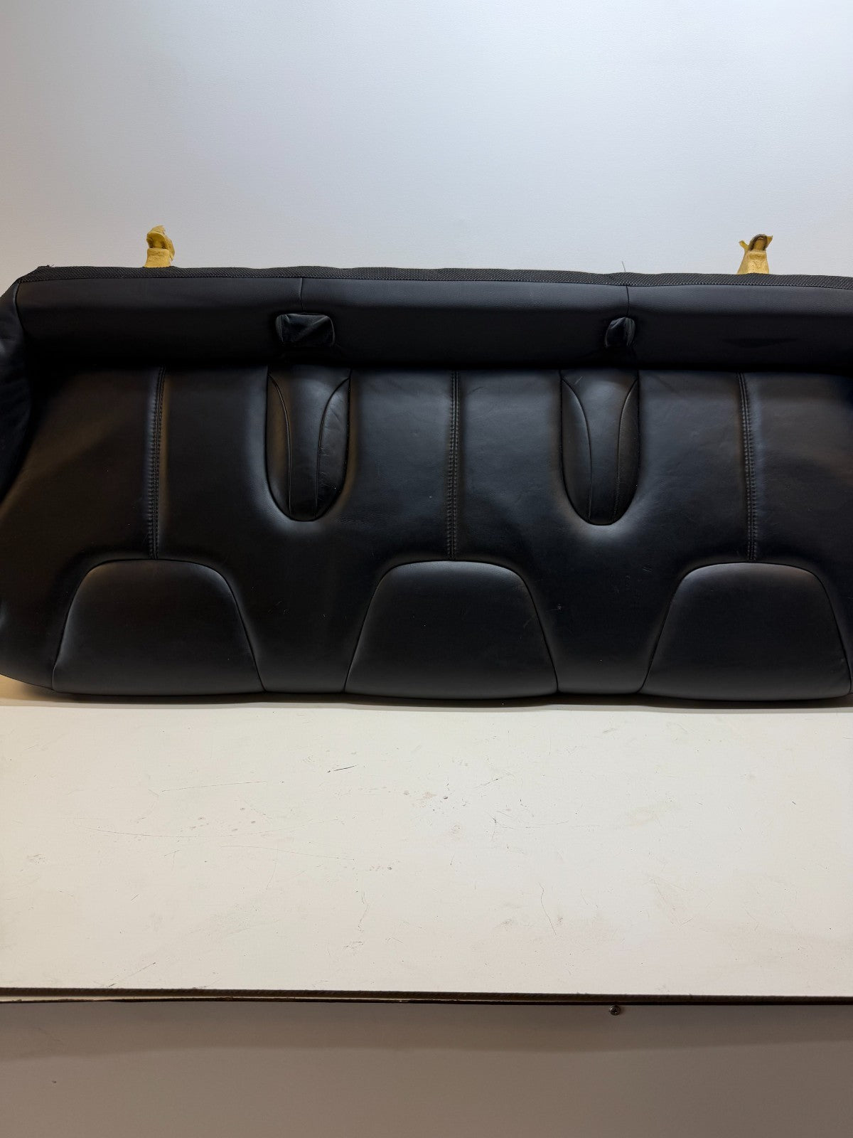 2012-2020 TESLA MODEL S REAR LOWER BOTTOM SEAT CUSHION BLACK