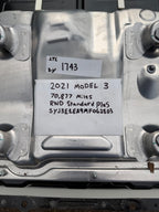 17-24 Tesla Model 3 RWD Standard Range High Voltage Battery OEM 1567438-00-C