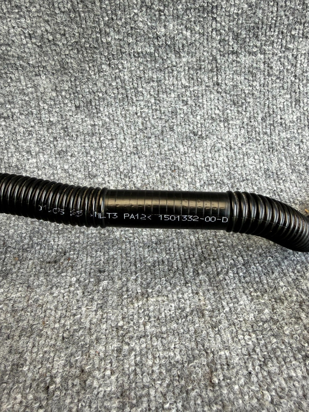 2017-2023 TESLA MODEL 3 RADIATOR COOLANT INLET HOSE PIPE LINE OEM, 1501332-00-D