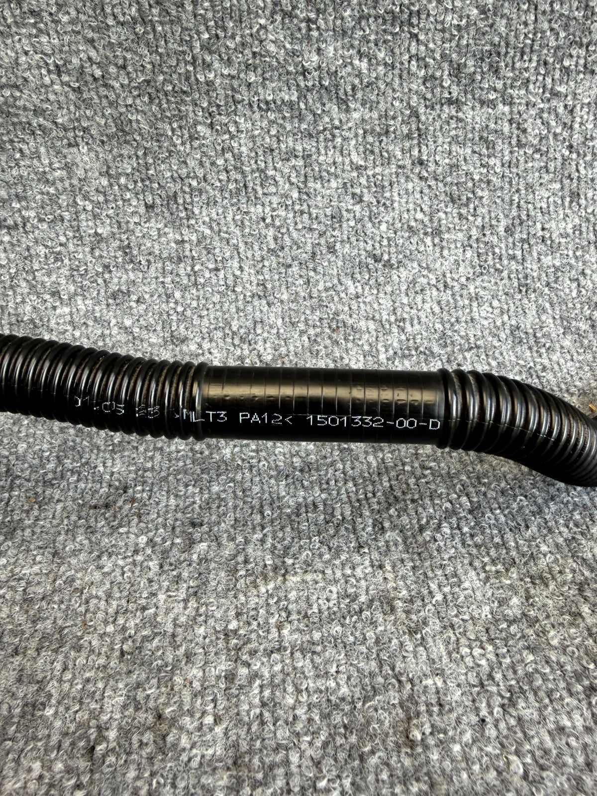 2017-2023 TESLA MODEL 3 RADIATOR COOLANT INLET HOSE PIPE LINE OEM, 1501332-00-D